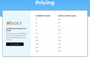 Mocky's new pricing when becoming a commercial app