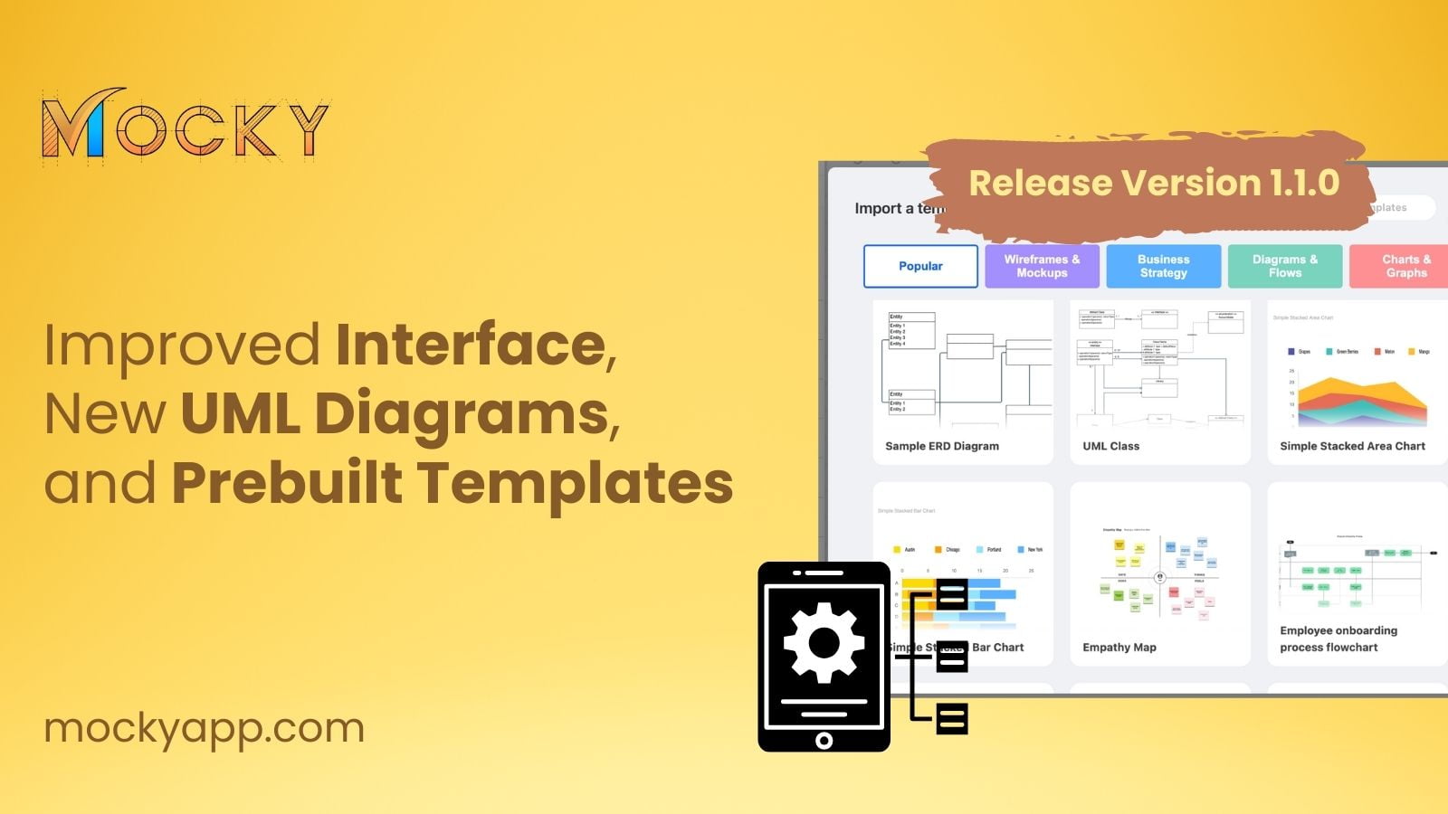 Mocky 1.1.0 Release: Enhanced Interface, new UML Diagrams, & prebuilt Templates