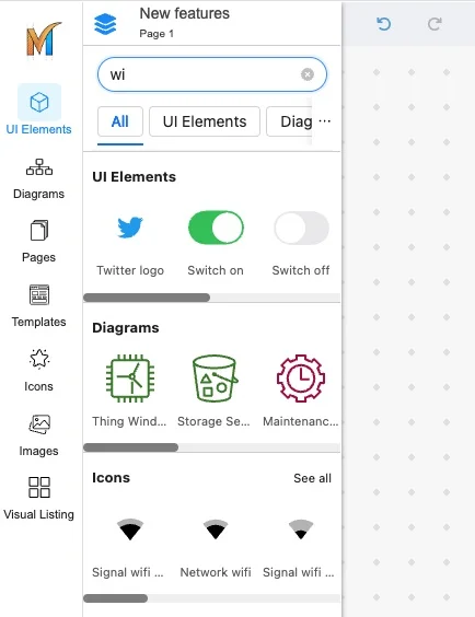 New Global search box