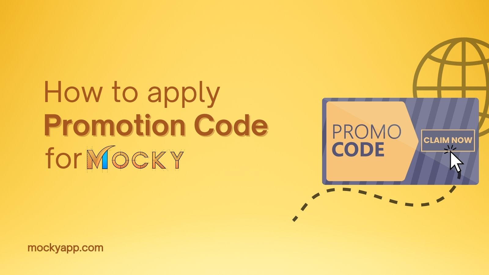 How to apply promotion codes for Mocky