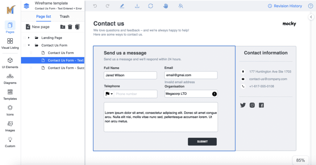 7 Popular Easily Customizable Wireframe Templates That You Must Know ...